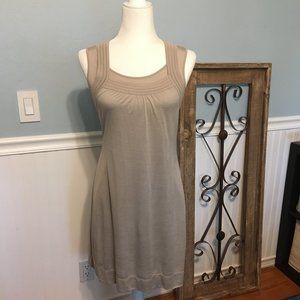 Banana Republic  tan colored dress